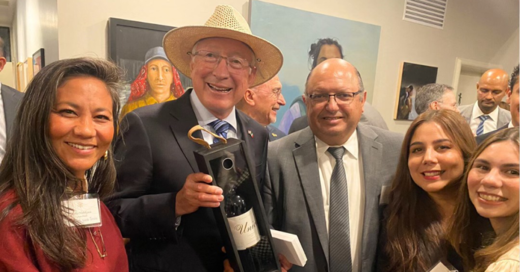 Road Show 2024, Ensenada EDC, with Ken Salazar, then U.S. Ambassador to Mexico.